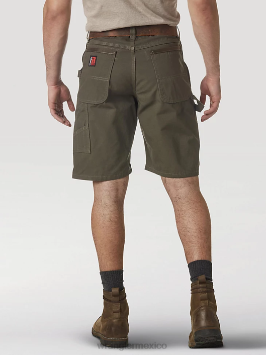 ropa mx Wrangler hombres riggs ropa de trabajo carpintero corto cargado (3w320ld) 62D6545