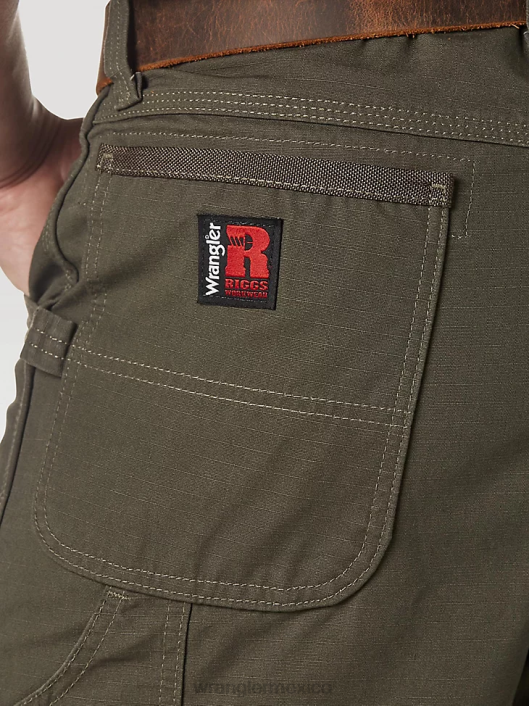 ropa mx Wrangler hombres riggs ropa de trabajo carpintero corto cargado (3w320ld) 62D6545