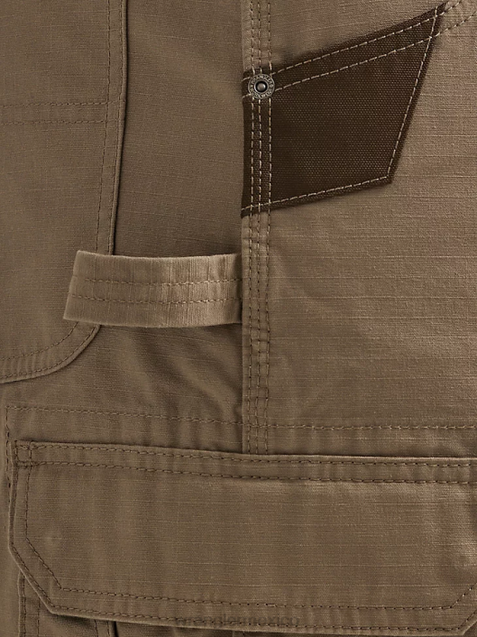 ropa mx Wrangler hombres ropa de trabajo ranger cargo short caqui oscuro (112337741) 62D6602