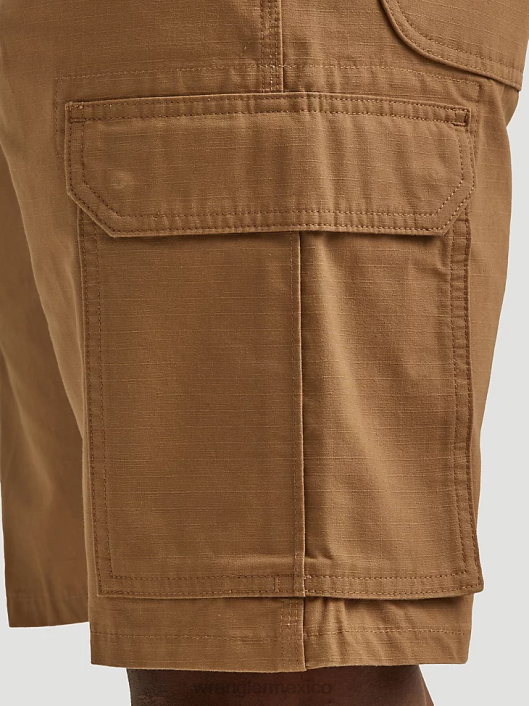 ropa mx Wrangler hombres ropa de trabajo ranger cargo short cuero crudo (112337579) 62D6601