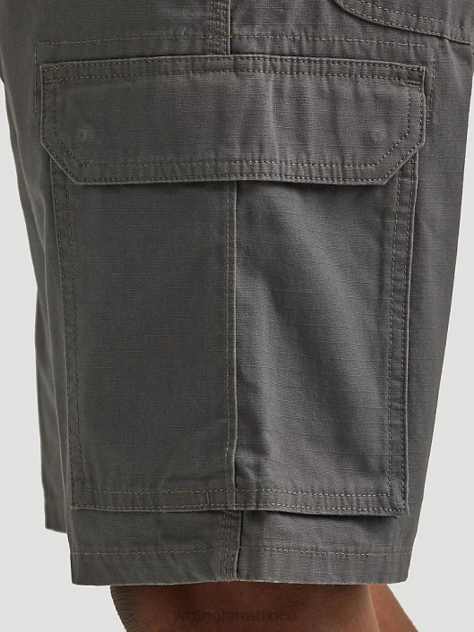 ropa mx Wrangler hombres ropa de trabajo ranger cargo short grafito (112337766) 62D6600