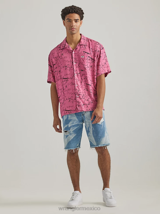 ropa mx Wrangler hombres shorts de mezclilla holgados huerto de huesos (112332620) 62D6582