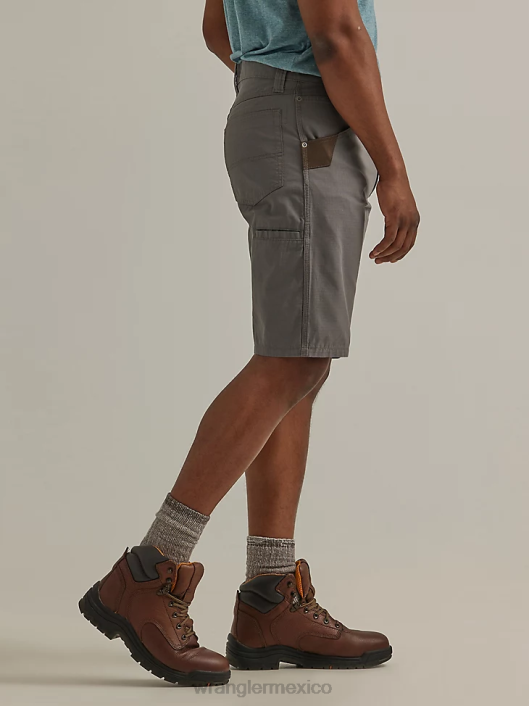 ropa mx Wrangler hombres técnico de ropa de trabajo corto grafito (112337762) 62D6572