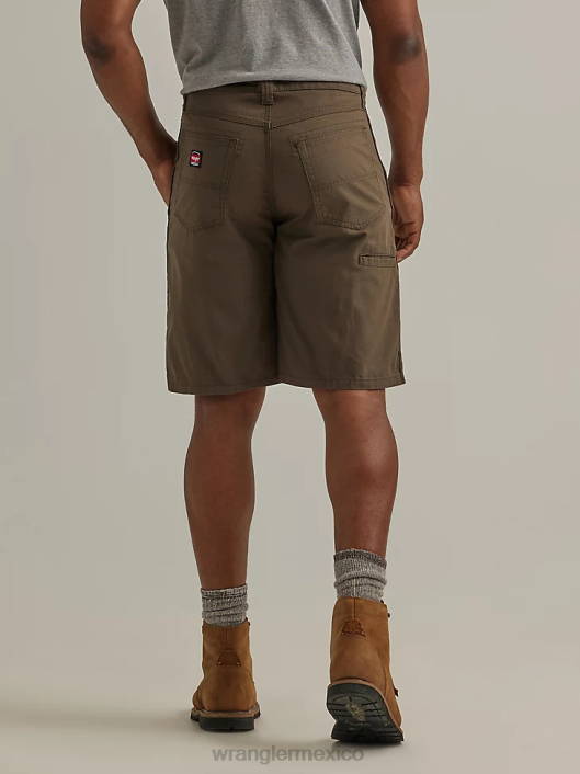 ropa mx Wrangler hombres técnico de ropa de trabajo corto loden (112337761) 62D6573