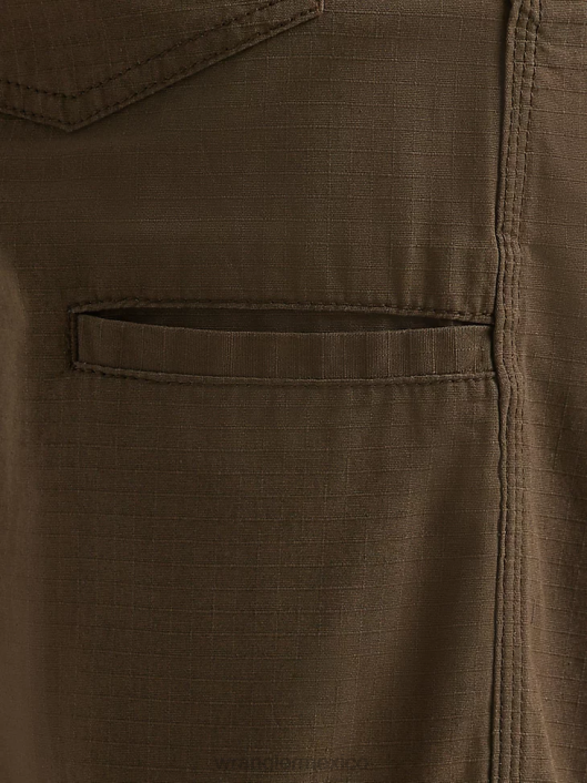 ropa mx Wrangler hombres técnico de ropa de trabajo corto loden (112337761) 62D6573