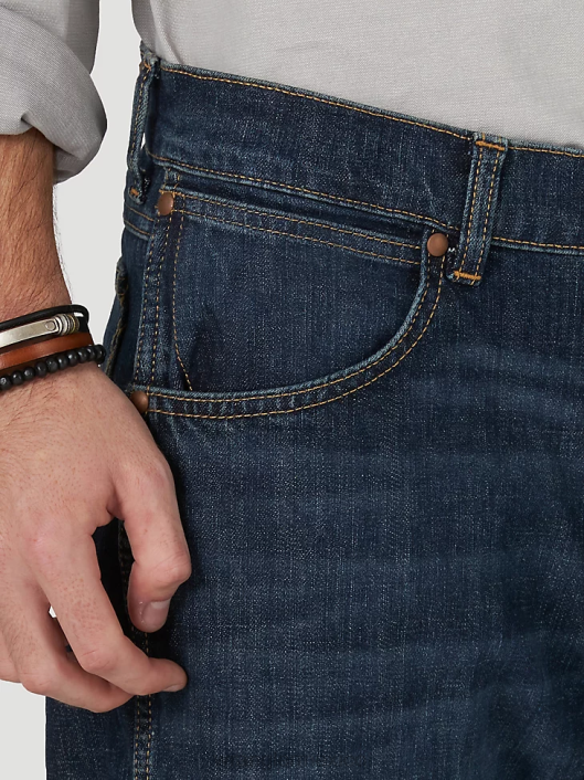 ropa mx Wrangler hombres vaqueros bootcut de corte slim lavado cb (mgw77cb) 62D6182