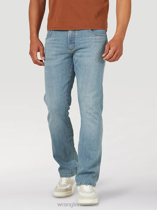 ropa mx Wrangler hombres vaqueros bootcut de corte slim millas (112315332) 62D6184