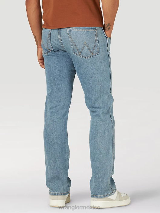 ropa mx Wrangler hombres vaqueros bootcut de corte slim millas (112315332) 62D6184