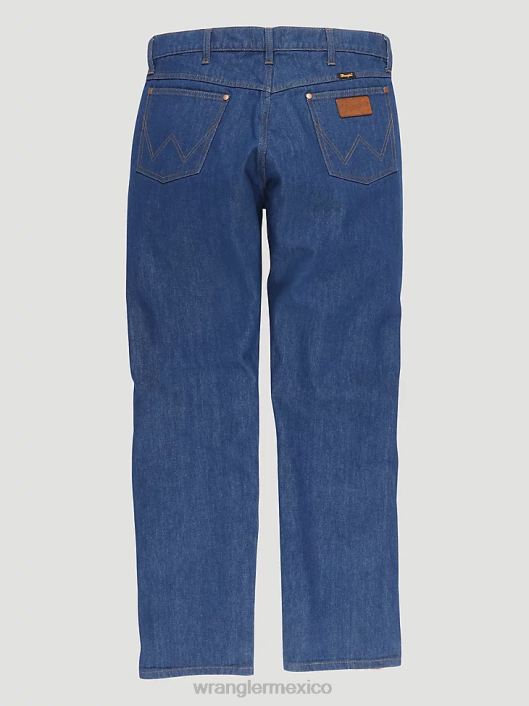 ropa mx Wrangler hombres vaqueros fronterizos patrimoniales azul (112335469) 62D662