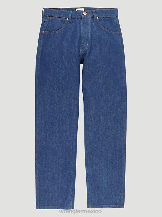 ropa mx Wrangler hombres vaqueros fronterizos patrimoniales azul (112335469) 62D662