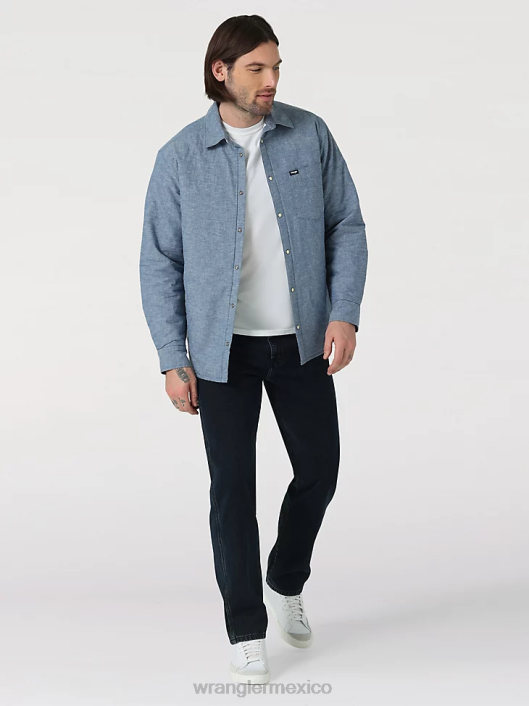 ropa mx Wrangler hombres vaqueros fronterizos patrimoniales ganador (112323913) 62D663