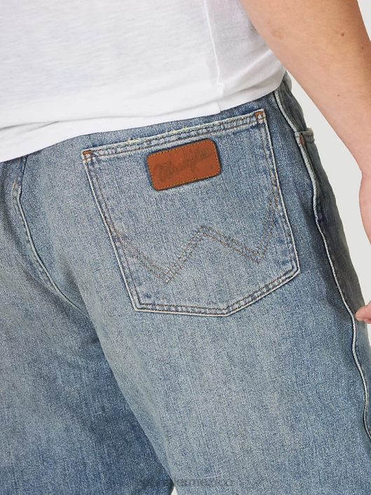 ropa mx Wrangler hombres vaqueros holgados Heritage Redding índigo polvoriento (112316523) 62D6188