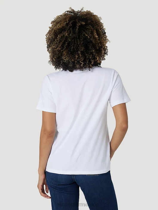 ropa mx Wrangler mujer Camiseta de rendimiento de manga corta Riggs Workwear verde mar (3wf70gr) 62D6876