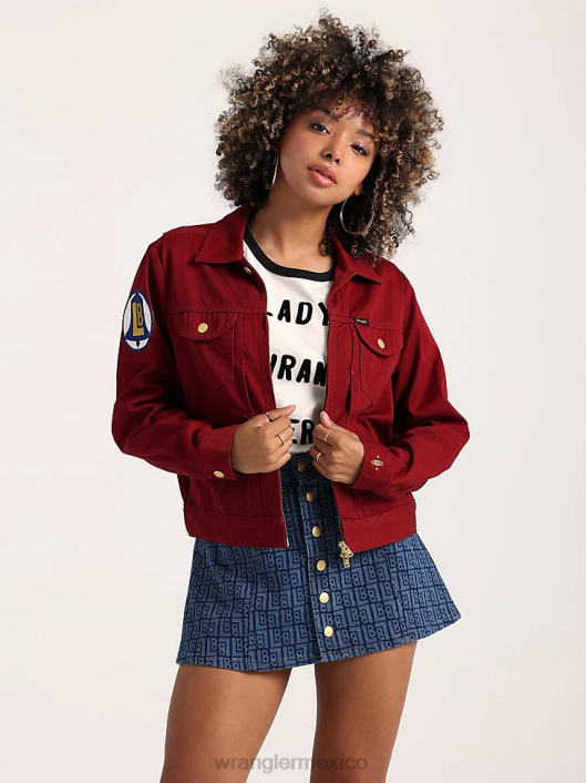 ropa mx Wrangler mujer Chaqueta de lona con forro de sherpa Riggs Hard Layers caqui dorado (112318477) 62D6863