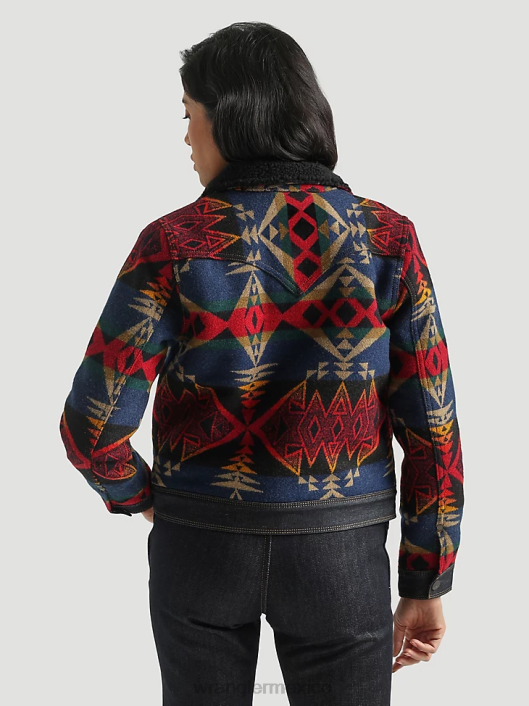 ropa mx Wrangler mujer Chaqueta de lona con forro de sherpa Riggs Hard Layers caqui dorado (112318477) 62D6863