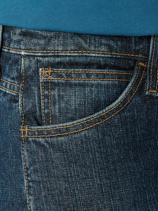 ropa mx Wrangler mujer Jean bootcut de talle medio resistente al fuego fr rayado (10frw10ch) 62D6805