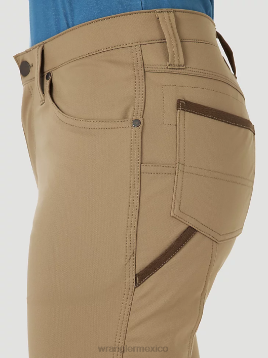 ropa mx Wrangler mujer Pantalón cargo Riggs Workwear Ripstop Ranger caqui dorado (3wf60gk) 62D6820