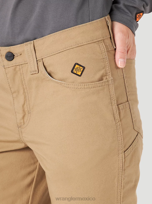 ropa mx Wrangler mujer Pantalón cargo Riggs Workwear Ripstop Ranger caqui dorado (3wf60gk) 62D6820