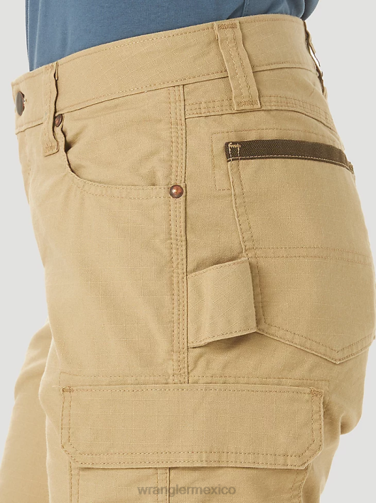 ropa mx Wrangler mujer Pantalón cargo Riggs Workwear Ripstop Ranger caqui dorado (3wf60gk) 62D6820
