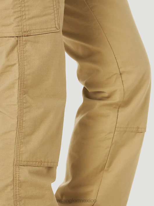 ropa mx Wrangler mujer Pantalón cargo Riggs Workwear Ripstop Ranger caqui dorado (3wf60gk) 62D6820