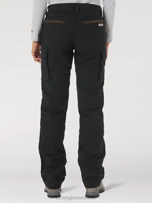 ropa mx Wrangler mujer Pantalón cargo Riggs Workwear Ripstop Ranger negro (3wf60bk) 62D6821