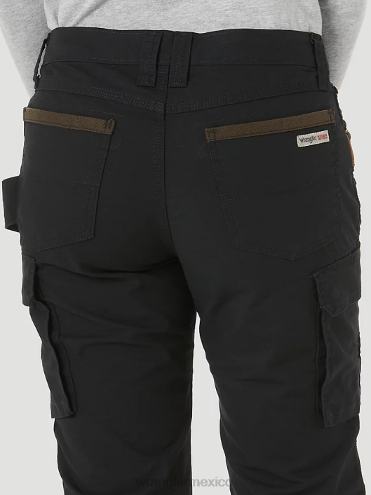 ropa mx Wrangler mujer Pantalón cargo Riggs Workwear Ripstop Ranger negro (3wf60bk) 62D6821
