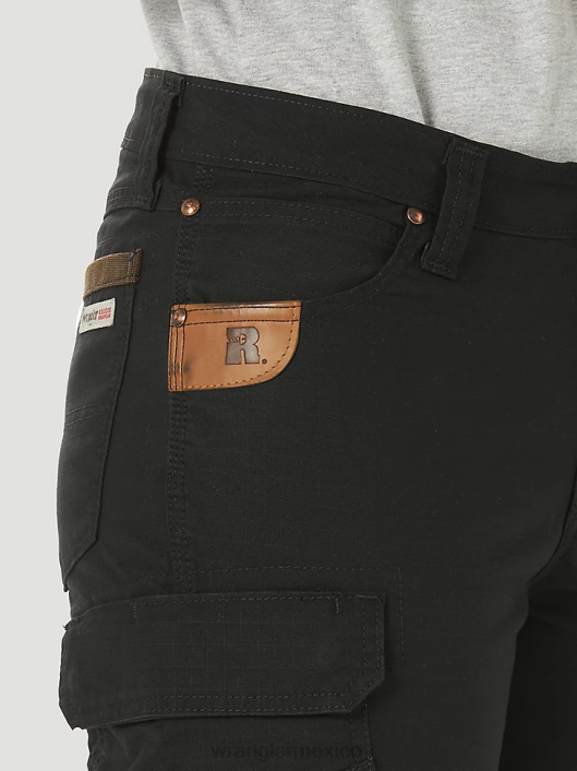 ropa mx Wrangler mujer Pantalón cargo Riggs Workwear Ripstop Ranger negro (3wf60bk) 62D6821