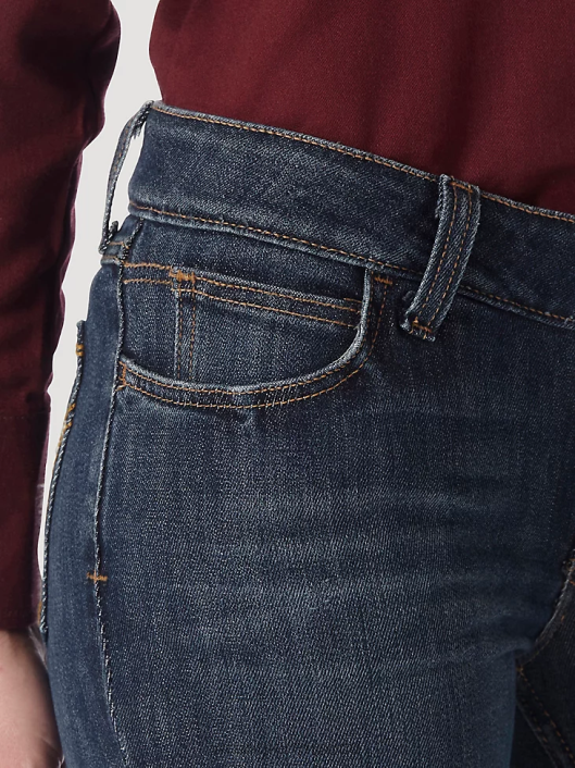 ropa mx Wrangler mujer Vaqueros de trabajo estilo bota Mae retro resistentes al fuego panaderosville (frac9bf) 62D6803