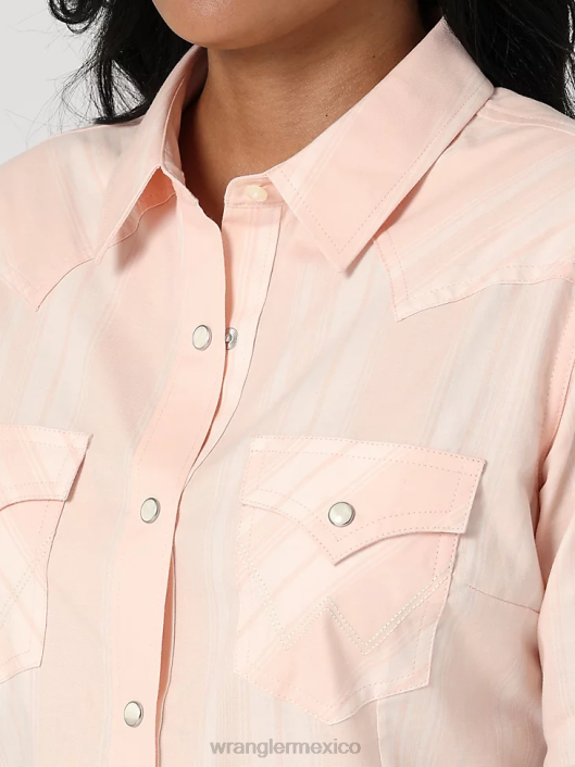 ropa mx Wrangler mujer atg by camiseta para el sol con capucha océano (112331283) 62D6900