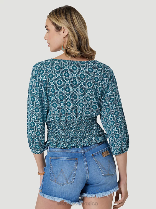 ropa mx Wrangler mujer atg by camiseta para el sol con capucha océano (112331283) 62D6900