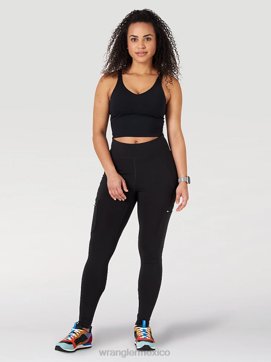 ropa mx Wrangler mujer atg por leggings cargo negro (la201bk) 62D6815