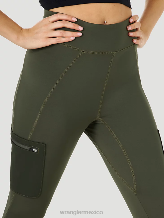 ropa mx Wrangler mujer atg por leggings cargo oliva (la201ov) 62D6814