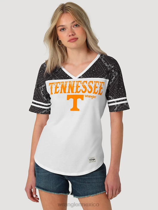 ropa mx Wrangler mujer camisa vaquera de manga larga con broche estilo western mezclilla media (lw7006d) 62D6880