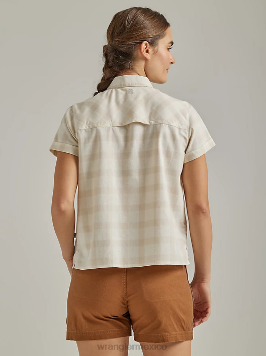 ropa mx Wrangler mujer camiseta atg por trail avena (112333893) 62D6886