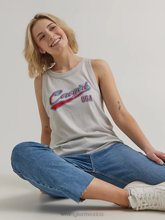 ropa mx Wrangler mujer camiseta clásica con timbre malvavisco (112335975) 62D6871