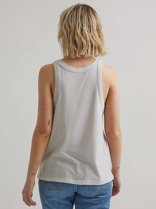 ropa mx Wrangler mujer camiseta clásica con timbre malvavisco (112335975) 62D6871