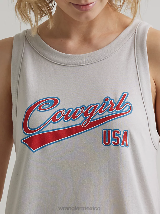 ropa mx Wrangler mujer camiseta clásica con timbre malvavisco (112335975) 62D6871