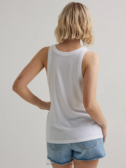 ropa mx Wrangler mujer camiseta clásica con timbre malvavisco (112335975) 62D6871