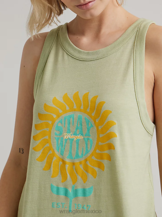 ropa mx Wrangler mujer camiseta clásica con timbre malvavisco (112335975) 62D6871