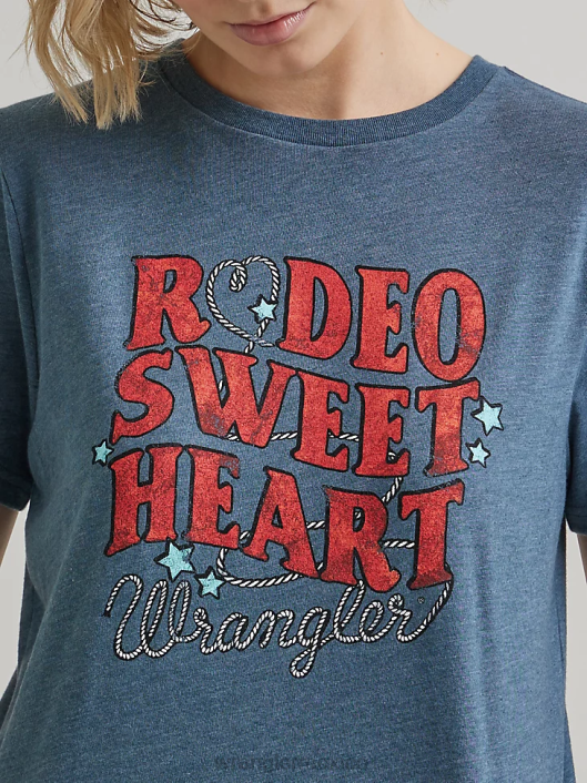 ropa mx Wrangler mujer camiseta clásica con timbre malvavisco (112335975) 62D6871