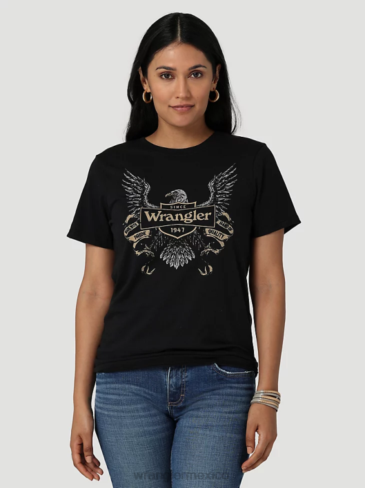 ropa mx Wrangler mujer camiseta clásica con timbre malvavisco (112335975) 62D6871