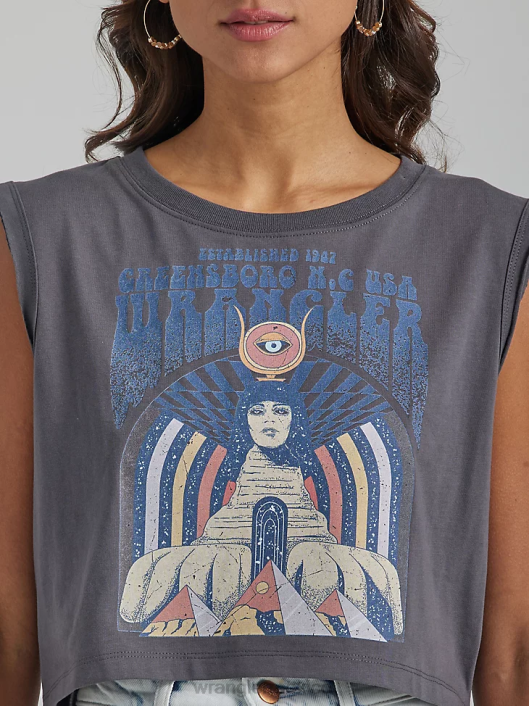 ropa mx Wrangler mujer camiseta clásica con timbre malvavisco (112335975) 62D6871