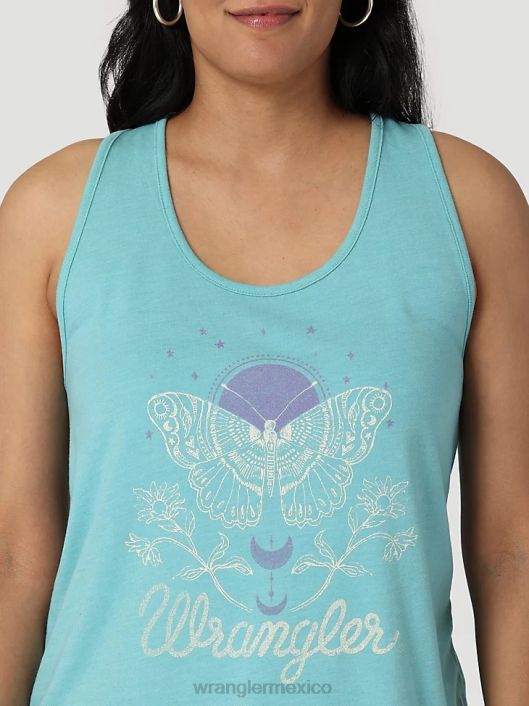 ropa mx Wrangler mujer camiseta clásica con timbre malvavisco (112335975) 62D6871