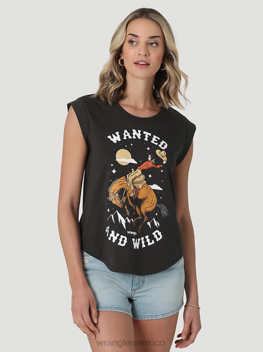 ropa mx Wrangler mujer camiseta clásica con timbre malvavisco (112335975) 62D6871