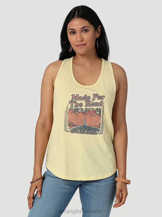 ropa mx Wrangler mujer camiseta clásica con timbre malvavisco (112335975) 62D6871