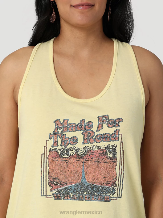 ropa mx Wrangler mujer camiseta clásica con timbre malvavisco (112335975) 62D6871