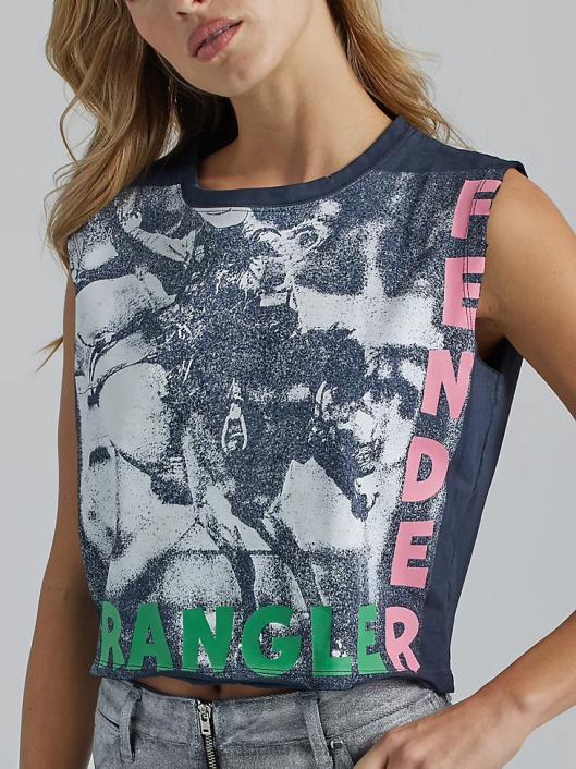 ropa mx Wrangler mujer camisola de un hombro blanco (112334738) 62D6873