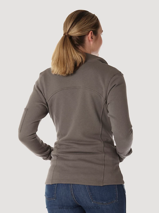 ropa mx Wrangler mujer chaqueta de trabajo riggs workwear carbón (3wf18ch) 62D6868