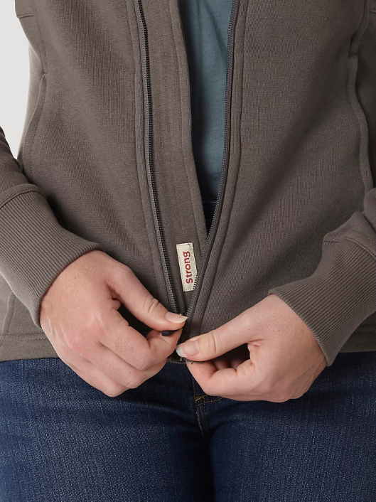 ropa mx Wrangler mujer chaqueta de trabajo riggs workwear carbón (3wf18ch) 62D6868