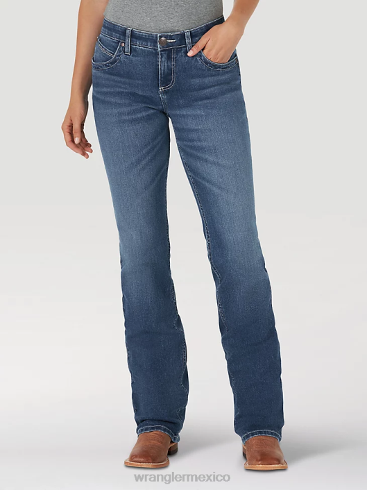 ropa mx Wrangler mujer jean de equitación definitivo q-baby Briley (wrq20jb) 62D6752